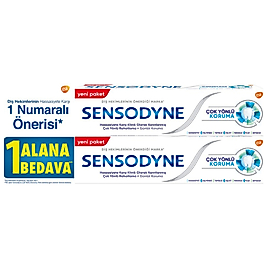 Sensodyne Çok Yönlü Koruma 1+1 Diş Macunu 150 ML