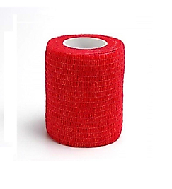 Tules Kendinden Yapışkanlı Kırmızı Sargı Bezi 7.5 X 4.5 Mt