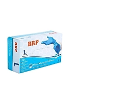 Brp Nitril Pudrasız Mavi 100'lu Large Eldiven