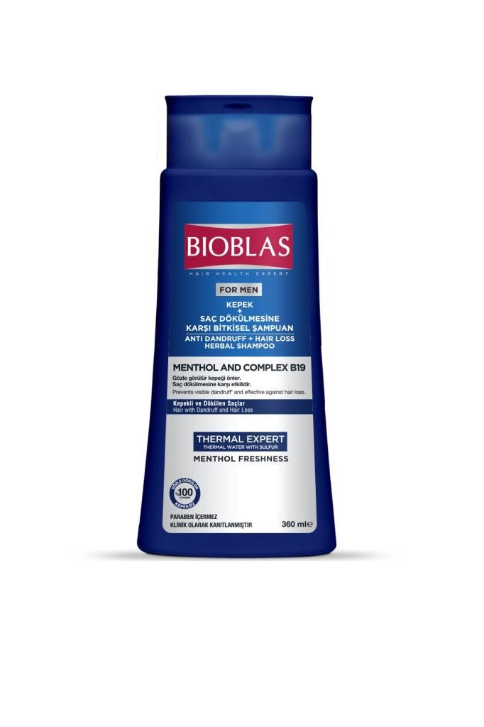 Bioblas For Men Kepek Ve Saç Dökülmesine Karşı Şampuan 360ML